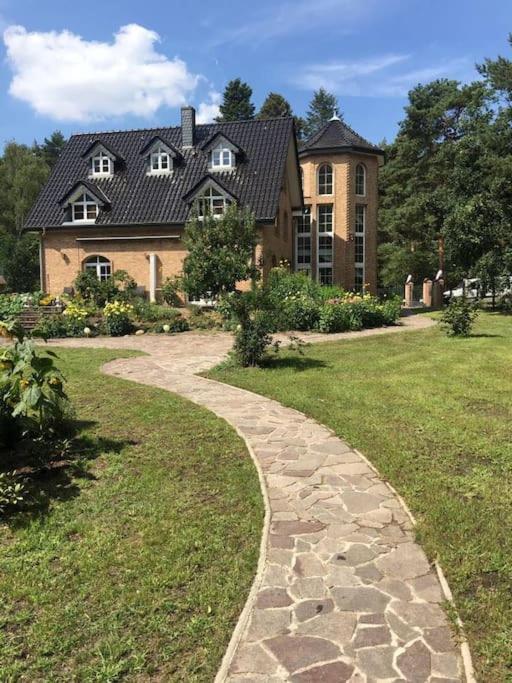 Penthouse Bernd Im Waldschloesschen Direkt Am See Wendisch Rietz Esterno foto