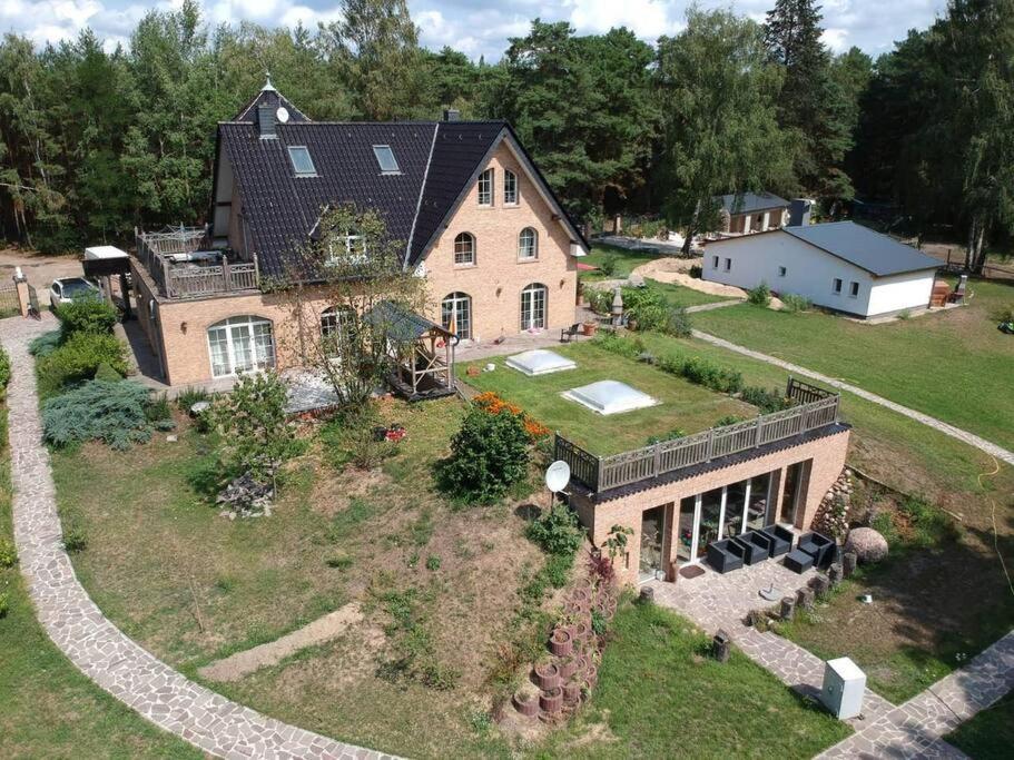 Penthouse Bernd Im Waldschloesschen Direkt Am See Wendisch Rietz Esterno foto